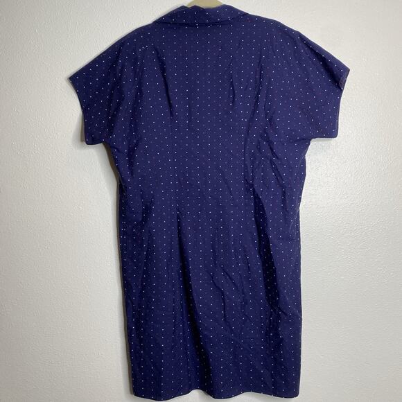 Shamask Sheath Dress Size 3/L Polka Dot - Picture 6 of 6